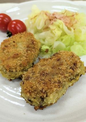 サバ缶でカレーコロッケ-レシピのメイン写真