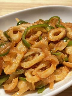 簡単!ちくわでナポリタン-レシピのメイン写真