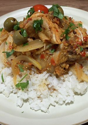 セネガル風鶏肉のマスタード煮込み-レシピのメイン写真