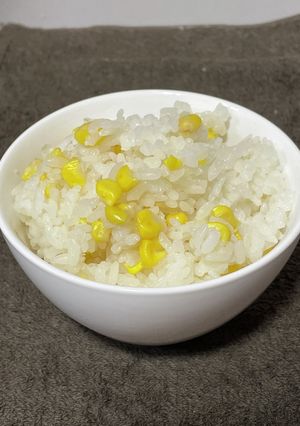 簡単とうもろこしごはん-レシピのメイン写真