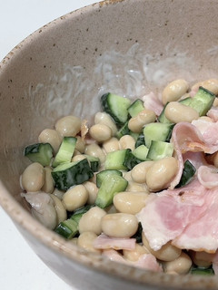大豆とベーコンのサラダ-レシピのメイン写真