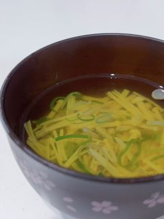 めんつゆで簡単に☆本格すまし汁-レシピのメイン写真