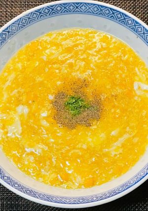 中華　　　ふわとろ中華風コーンスープ-レシピのメイン写真