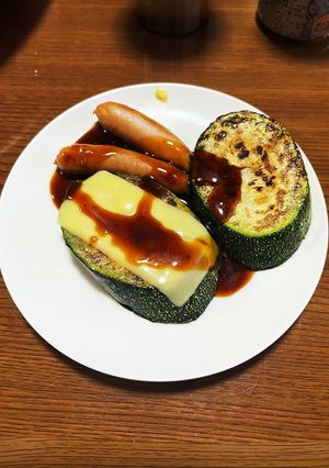 Roasted zucchini-レシピのメイン写真