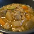 牛すじ肉のみそ煮込み