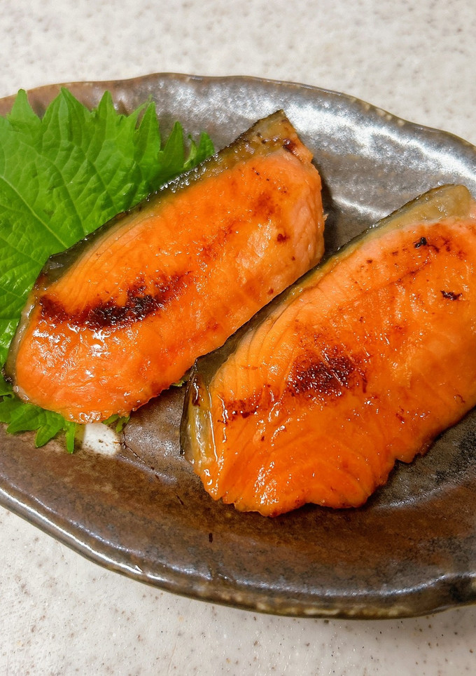 鮭の粕床漬け焼き-レシピのメイン写真