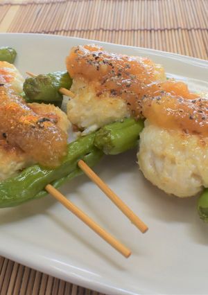 ししとうつくね串おろしあんかけ-レシピのメイン写真