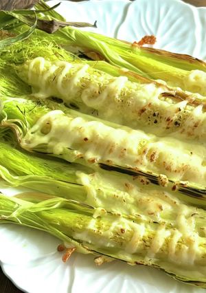 ヤングコーンのマヨチー焼き-レシピのメイン写真