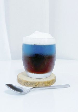 コーヒーゼリー【バタフライピー】-レシピのメイン写真