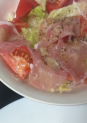 生ハムサラダ-レシピのメイン写真