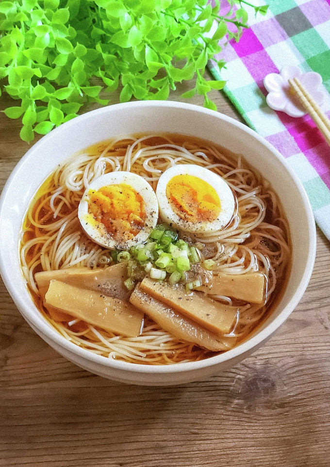 ☆絶品ラーメンスープの冷やしそうめん☆-レシピのメイン写真