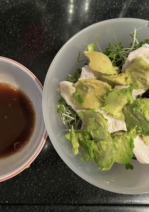 タンパク質脂質摂れて糖質低めサラダ-レシピのメイン写真