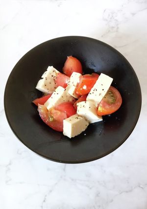 トマトと豆腐の塩麹和え-レシピのメイン写真