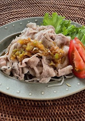 もやしと豚肉のさっぱりネギだれ-レシピのメイン写真