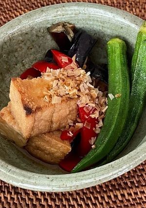 厚揚げと野菜の焼きびたし-レシピのメイン写真