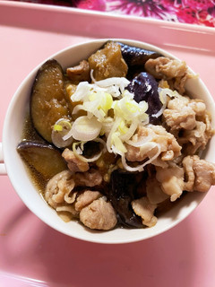 ナスと豚肉そうめん-レシピのメイン写真