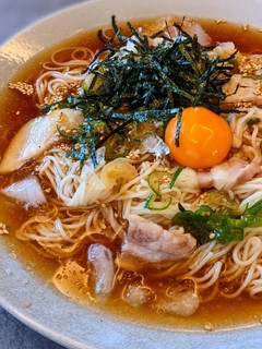 3分で至極 冷やし焼き肉ダレそうめん-レシピのメイン写真