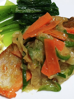 鮭のムニエル~タルタル&野菜ソース~-レシピのメイン写真