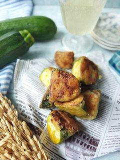 カリほくっ☆ズッキーニ塩麹カレー唐揚げ-レシピのメイン写真