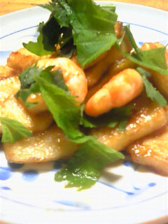 ✿大葉香るたけのことえびの炒め物✿-レシピのメイン写真