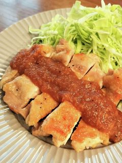 チキンソテー オニオンソース QC-レシピのメイン写真