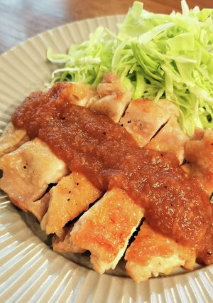 チキンソテー オニオンソース QC-レシピのメイン写真