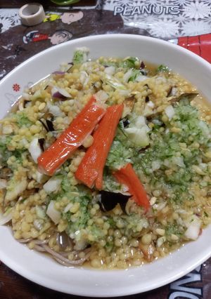 冷やしたぬきそば-レシピのメイン写真