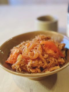 麻婆トマト春雨-レシピのメイン写真
