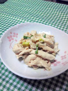 鶏わさマヨぽん和え-レシピのメイン写真