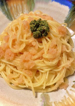 ワンパン★和風明太子パスタ　麺つゆバター-レシピのメイン写真