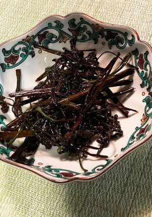 ワラビの佃煮-レシピのメイン写真