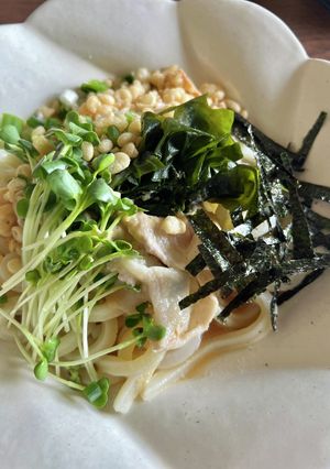 冷やしゴマだれうどん-レシピのメイン写真