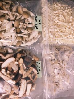 キノコ類を下ごしらえしてジッパーで冷凍!-レシピのメイン写真