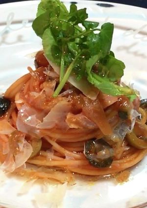 【ダイエット】失敗しない冷製トマトパスタ-レシピのメイン写真