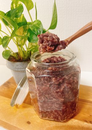 簡単!ヘルシー!砂糖不使用!美肌小豆麹-レシピのメイン写真