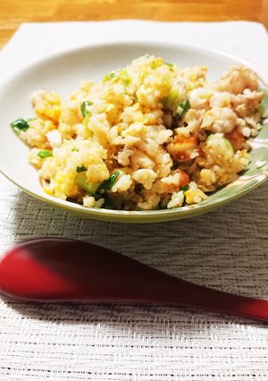 レンチン簡単炒飯-レシピのメイン写真