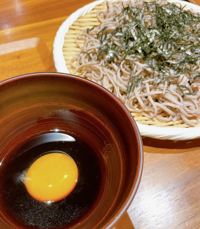 お手軽♪黄身卵の濃厚そばつゆ-レシピのメイン写真