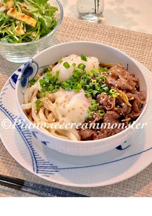 冷やし肉おろしうどん-レシピのメイン写真