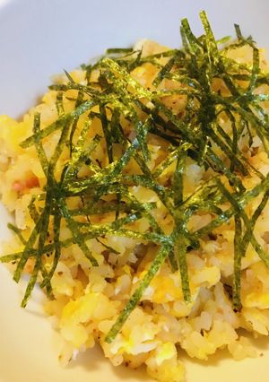 ささっとふりかけで●たらこ玉子チャーハン-レシピのメイン写真