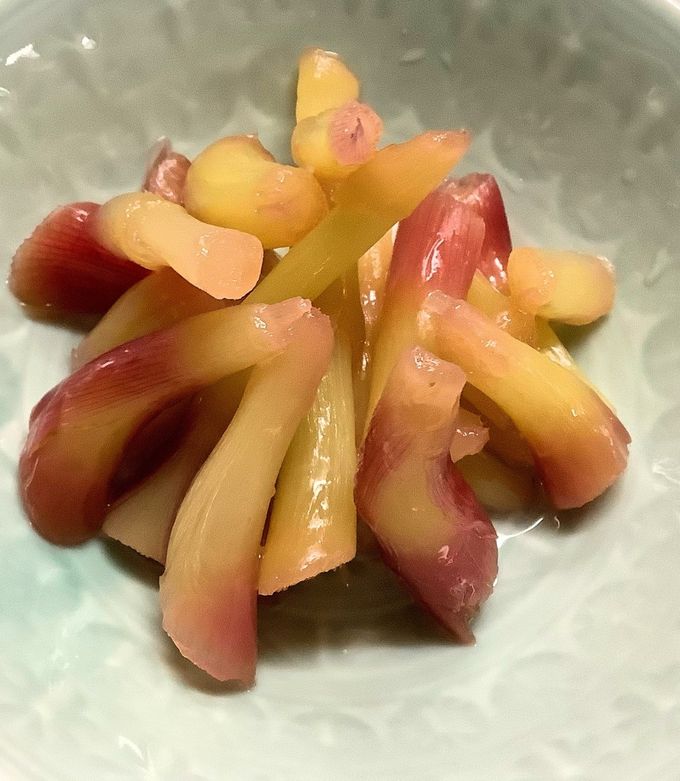 サッパリ！ミョウガの茎の甘酢漬け-レシピのメイン写真