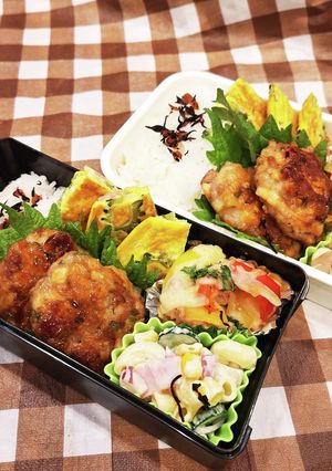高1男子とパパの弁当240709-レシピのメイン写真