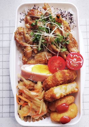 ★高校生息子のお弁当★190-レシピのメイン写真