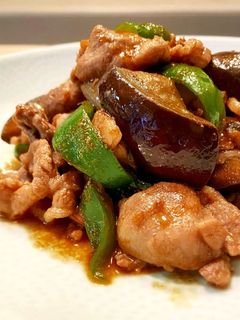 甘辛♡豚肉と茄子の味噌炒め-レシピのメイン写真