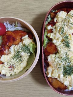 娘と息子のお弁当(7/9 火)-レシピのメイン写真