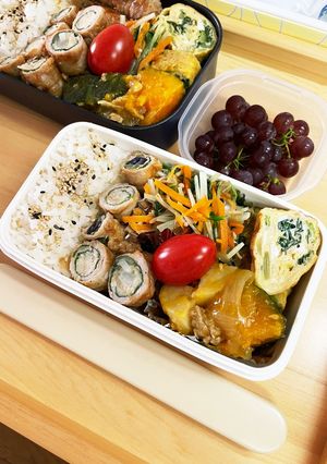 20240709娘ちゃん息子っちのお弁当-レシピのメイン写真