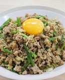 ささっと簡単！ザーサイ豚そぼろ丼