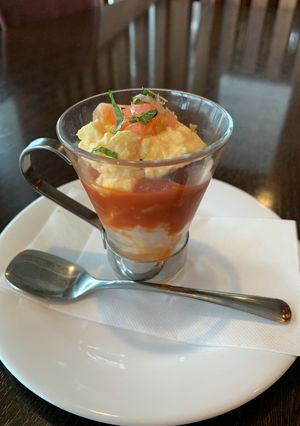 鰹の冷製オムライス-レシピのメイン写真
