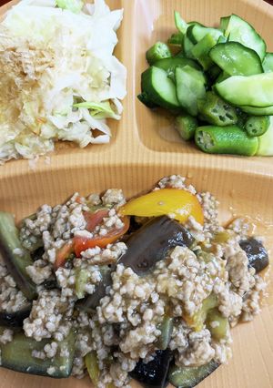☆ガパオ？☆なすとひき肉でタイ風炒め物-レシピのメイン写真