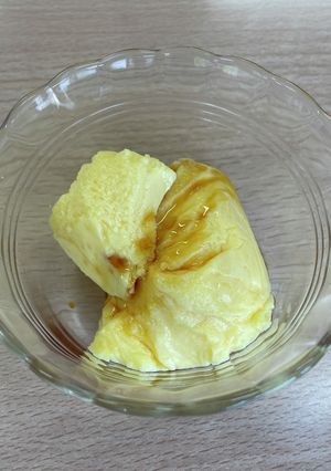 【健康教室】たまごプリン-レシピのメイン写真