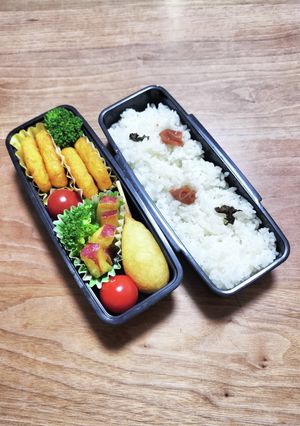 早起き苦手母さんの中学男子弁当　覚書36-レシピのメイン写真